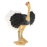 Maxbell Maxbell 2pcs Simulation Wild Animal Model Figure Toys Figurine Home Decor Ostrich