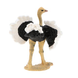 Maxbell Maxbell 2pcs Simulation Wild Animal Model Figure Toys Figurine Home Decor Ostrich