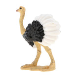 Maxbell Maxbell 2pcs Simulation Wild Animal Model Figure Toys Figurine Home Decor Ostrich