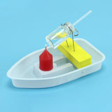 Maxbell Novel Steam Candle Powered Boat Steamships Vehicle Toy Kids Student Physics Learning Science Gadget DIY Assembly Kits - Aladdin Shoppers
