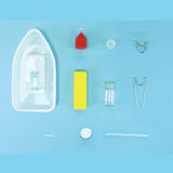 Maxbell Novel Steam Candle Powered Boat Steamships Vehicle Toy Kids Student Physics Learning Science Gadget DIY Assembly Kits - Aladdin Shoppers