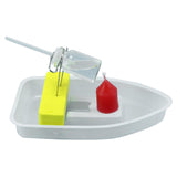 Maxbell Novel Steam Candle Powered Boat Steamships Vehicle Toy Kids Student Physics Learning Science Gadget DIY Assembly Kits - Aladdin Shoppers