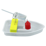 Maxbell Novel Steam Candle Powered Boat Steamships Vehicle Toy Kids Student Physics Learning Science Gadget DIY Assembly Kits - Aladdin Shoppers