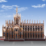 Maxbell Maxbell DIY 3D Metal Puzzle Model Building Toys Milan Cathedral Duomo di Milano