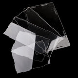 Maxbell 4PCS Clear Acrylic Display Box Case Model Figure Display Dustproof 20x12x9cm