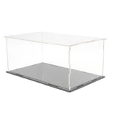 Maxbell 4PCS Clear Acrylic Display Box Case Model Figure Display Dustproof 20x12x9cm