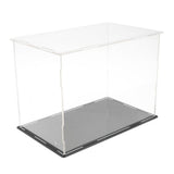 Maxbell 2pcs Clear Acrylic Display Box Case Model Figure Display Dustproof Box