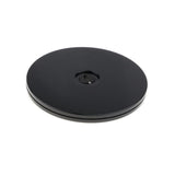 Maxbell 2Pcs 6'' Black Turntable Acrylic Rotating Display Stand for Watches Jewelry