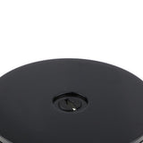 Maxbell 2Pcs 6'' Black Turntable Acrylic Rotating Display Stand for Watches Jewelry