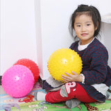 2 Pieces 9 Inch Kids Knobby Bouncy Ball Yoga Massage Spiky Sensory Ball 01