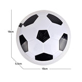 Maxbell Maxbell Novel LED Bright Light Air Power Soccer Disc Suspension Footable Flying Drift Kids Indoor Educational Toy 14cm Diameter