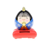 Maxbell Maxbell Cute Solar Powered Swinging Praying Doll Bobbling Toy Auto Home Decor #D