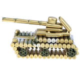 Maxbell Metal  Shell Artillery + Tank Model Metalwork Home Decor Collectibles