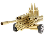 Maxbell Metal  Shell Artillery + Tank Model Metalwork Home Decor Collectibles