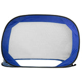 Maxbell Kids Portable Soccer Goal Mini Football Gate Outdoor Sport Training - Blue