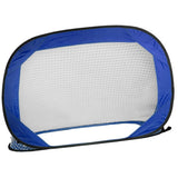 Maxbell Kids Portable Soccer Goal Mini Football Gate Outdoor Sport Training - Blue