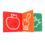 Maxbell Infant Baby Visual Development Cloth Book & Basic Life Skills Cube Set Toy