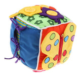 Maxbell Infant Baby Visual Development Cloth Book & Basic Life Skills Cube Set Toy