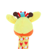 Maxbell Maxbell Cute Stuffed Animal Baby Soft Plush Hand Rattle Squeaker Stick Toy Giraffe