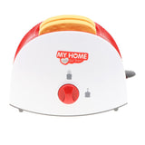 Maxbell Simulation Home Appliance Kids Role Play Toy Bread Maker + Coffee Machine