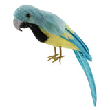 Maxbell Maxbell Simulation Artificial Feathered Parrot Bird Animal Model Toy Home Decor N