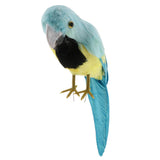 Maxbell Maxbell Simulation Artificial Feathered Parrot Bird Animal Model Toy Home Decor N