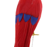 Maxbell Maxbell Simulation Artificial Feathered Parrot Bird Animal Model Toy Home Decor B