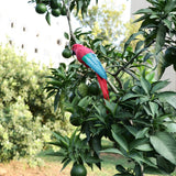 Maxbell Maxbell Simulation Artificial Feathered Parrot Bird Animal Model Toy Home Decor F