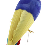 Maxbell Maxbell Simulation Artificial Feathered Parrot Bird Animal Model Toy Home Decor G