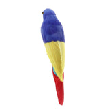 Maxbell Maxbell Simulation Artificial Feathered Parrot Bird Animal Model Toy Home Decor G