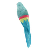 Maxbell Maxbell Simulation Artificial Feathered Parrot Bird Animal Model Toy Home Decor I