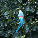 Maxbell Maxbell Simulation Artificial Feathered Parrot Bird Animal Model Toy Home Decor I