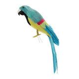 Maxbell Maxbell Simulation Artificial Feathered Parrot Bird Animal Model Toy Home Decor I