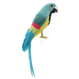 Maxbell Maxbell Simulation Artificial Feathered Parrot Bird Animal Model Toy Home Decor I