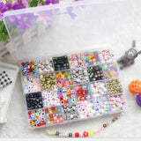 Maxbell 1650pcs Colorful Acrylic Letters Numbers Beads for Jewelry Making Kids Craft
