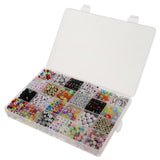 Maxbell 1650pcs Colorful Acrylic Letters Numbers Beads for Jewelry Making Kids Craft