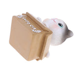 Maxbell Cute Cartoon Lucky Cat Nodding Figure Doll Toy Home Decor Car Ornament Gift