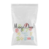 Maxbell 15Pcs Plastic Digital Symbol Dough Clay Mold Set Kids Early Educational Toy
