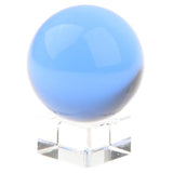 Maxbell Maxbell 50mm Blue Crystal Ball Decorative Ball Art Decor Photography Prop No Stand