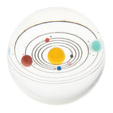 Maxbell 80mm Clear Solar System Crystal Ball Art Decor Photography Prop No Stand