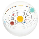 Maxbell 80mm Clear Solar System Crystal Ball Art Decor Photography Prop No Stand