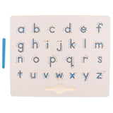 Maxbell Magnetic Tablet Magnet Lowercase Alphabet Drawing Board A to Z Learning Toy