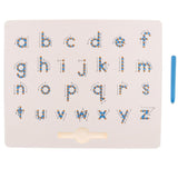 Maxbell Magnetic Tablet Magnet Lowercase Alphabet Drawing Board A to Z Learning Toy