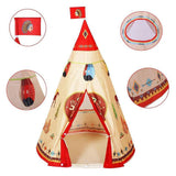 Maxbell Foldable Kids Girls Conical Teepee Tent Play Tent for Indoor & Outdoor Play