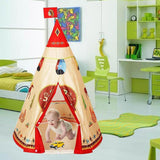 Maxbell Foldable Kids Girls Conical Teepee Tent Play Tent for Indoor & Outdoor Play