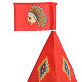 Maxbell Foldable Kids Girls Conical Teepee Tent Play Tent for Indoor & Outdoor Play