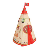 Maxbell Foldable Kids Girls Conical Teepee Tent Play Tent for Indoor & Outdoor Play