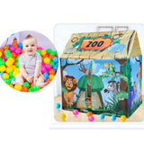 Maxbell Forest House Themed Tent Children Playhouse for Kids Indoor Outdoor Play