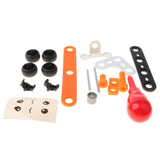 Maxbell 19Pcs DIY Assemble Vehicle Take Apart Toy Kids Building Blocks - Racing Car