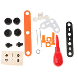 Maxbell 19Pcs DIY Assemble Vehicle Take Apart Toy Kids Building Blocks - Racing Car